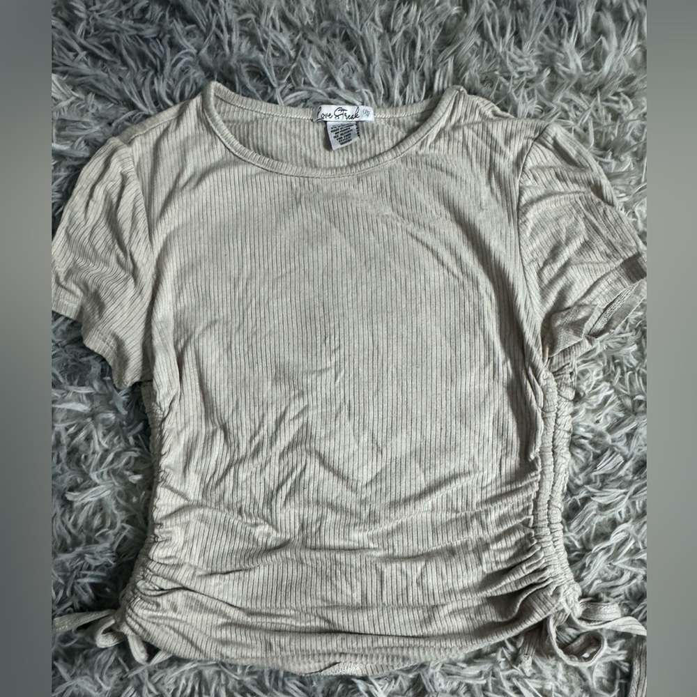 Womens Scrunch Baby Tee